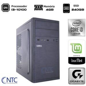 Computador I3 4301 GA10G (i3-10100/4GB/SSD240GB)