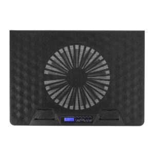 Base Notebook Gamer C3Tech NBC-500BK 17,3" RGB 2xUSB 2.0 1 Fan 185mm C/Regulagem altura Preto