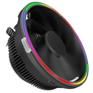 Cooler para Processador Gamemax Gamma 200 RGB Rainbow Fan 120mm INTEL/AMD TDP 95W