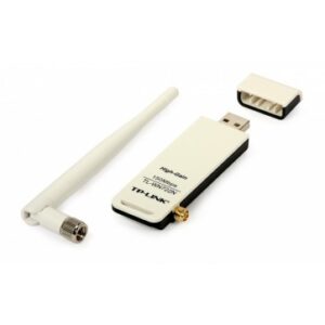 Adaptador USB TP-Link TL-WN722N Wireless 150 Mbps 1 Antena Destacável Alto Ganho