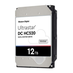 HD para Servidor Western Digital Ultrastar Enterprise 12TB DC HC520 SATA6 7200RPM 256MB 3,5"