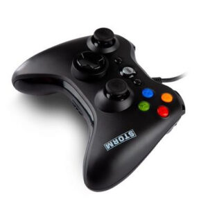 Controle Xbox 360 / PC Com Fio Usb Dazz Storm Dualshock