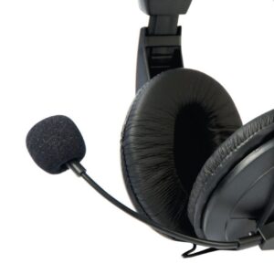 Headset C3Tech PH-60BK Voicer Comfort C/Microfone 2xP2 Preto