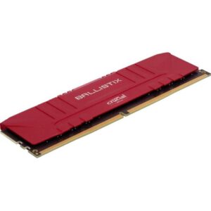 Memória Desktop Gamer Crucial Ballistix 8GB DDR4 2666 Mhz - Red