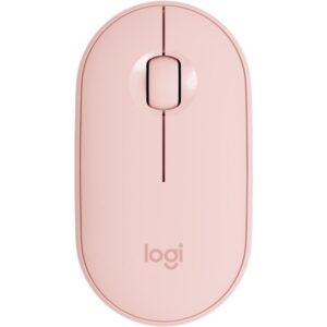 Mouse Logitech Bluetooth Pebble M350 Silent Rose