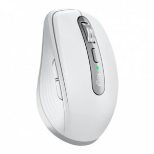 Mouse Logitech MX Anywhere 3 Bluetooth Bateria Litio Cinza Claro/Branco