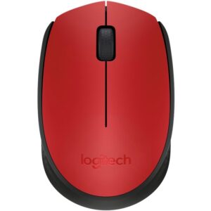 Mouse Logitech Wireless M170 Vermelho Blister