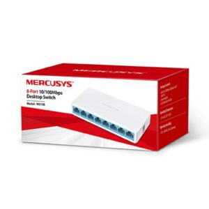 Switch 8 portas Mercusys SOHO MS108 10/100Mbps