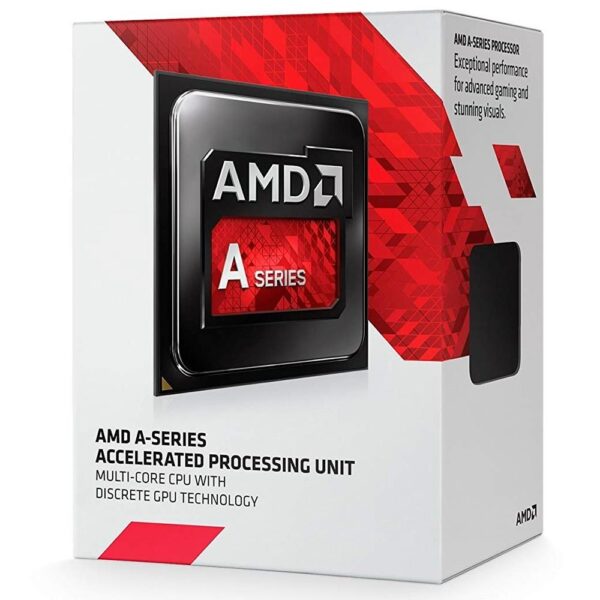 Processador AMD A6-7480 Box Dual-Core (FM2 / 2 Cores / 2 Threads / 3.8GHz / 1MB Cache / Radeon R5)