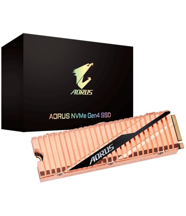 SSD Gigabyte Aorus 500GB NVMe Gen4 M.2 2280 - Com dissipador de cobre