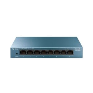 Switch 8 Portas TP-LINK LiteWave LS108G GIGABIT 10/100/1000Mbps Case Metal