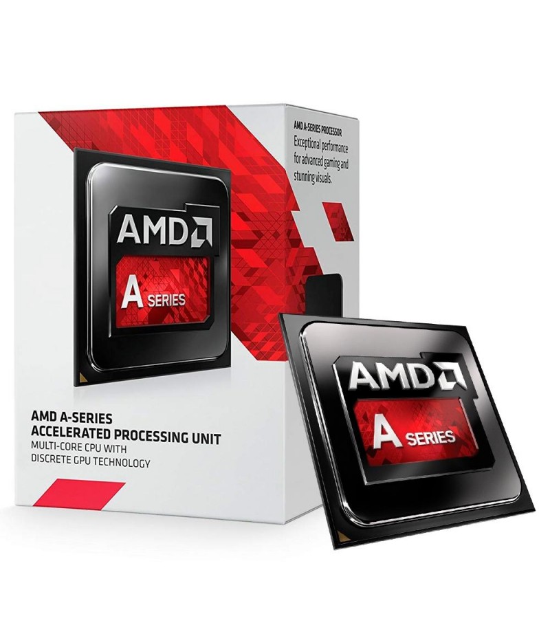 Processador AMD A6-7480 Box Dual-Core (FM2 / 2 Cores / 2 Threads / 3.8GHz / 1MB Cache / Radeon R5)