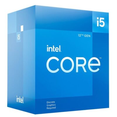 Processador Intel Core i5 12400F 2.5GHz (4.4GHz Max Turbo) Cache 18MB LGA 1700 s/ vídeo – BX8071512400F