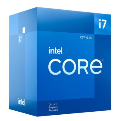 Processador Intel Core i7 12700F 12ª Geração 2.1GHz (4.9GHz Max Turbo) Cache 25MB LGA 1700 S/ Vídeo Integrado – BX8071512700F