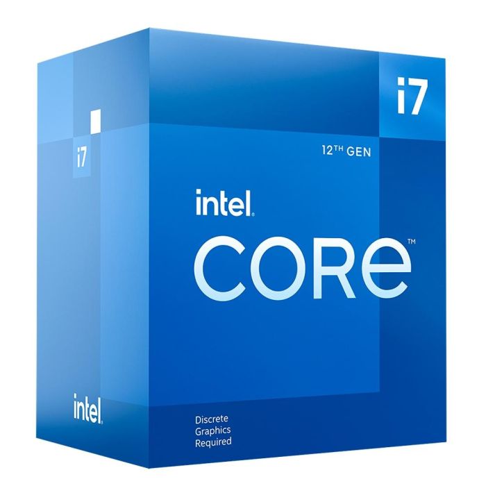 Processador Intel Core i7 12700F 12ª Geração 2.1GHz (4.9GHz Max Turbo) Cache 25MB LGA 1700 S/ Vídeo Integrado – BX8071512700F