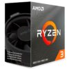 Processador AMD Ryzen 3 4100 Box (AM4/4 Cores/8 Threads/4.0GHz/6MB Cache/Wraith Stealth) - S/Video Integrado