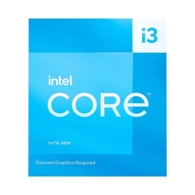 Processador Intel Core i3 14100F 14ª Geração 3.5 GHz (4.7 GHz Turbo) Cache 12MB LGA 1700 Sem Vídeo – BX8071514100F