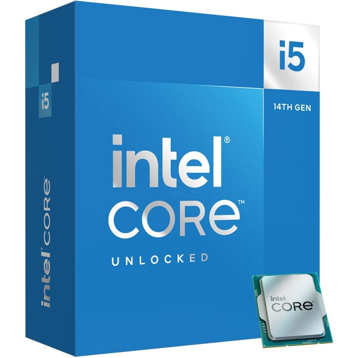 Processador Intel Core i5 14600K 14ª Geração 3.5 GHz (5.3 GHz Turbo) Cache 24MB LGA1700 – BX8071514600K