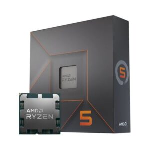 Processador AMD Ryzen 5 9600X Box (AM5/ 6 Cores/ 12 Threads/ 5.4GHz/ 38MB Cache/ Radeon Graphics/ Sem Cooler)