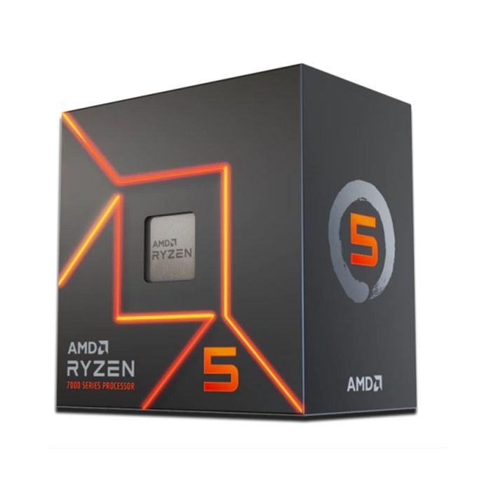 Processador AMD Ryzen 5 7600 Box (AM5/6Cores/12Threads/5.2GHz/38MBCache/Radeon Graphics/Cooler )C/Video/Cooler