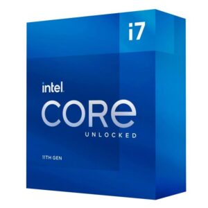 Processador Intel Core i7 11700K Box 11ª Geração Cache 16MB 3.60 GHz (Max Turbo 4.9GHz) - BX8070811700K