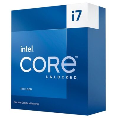 Processador Intel Core i7 13700KF LGA 1700 2.5 GHz (5.4GHz Max Turbo) Cache 30MB 16 Núcleos 24 Threads Sem Vídeo Integrado Sem Cooler – BX8071513700KF
