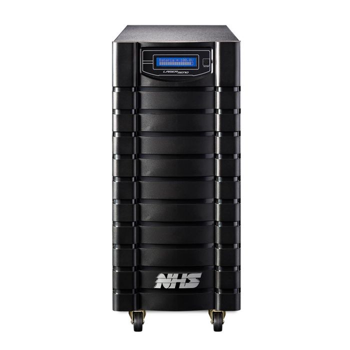 Nobreak NHS Laser Senoidal 3500VA E.Bivolt / S. 120V e 220V config. Bateria 12x7Ah Eng Ethernet – 91.D1.035003