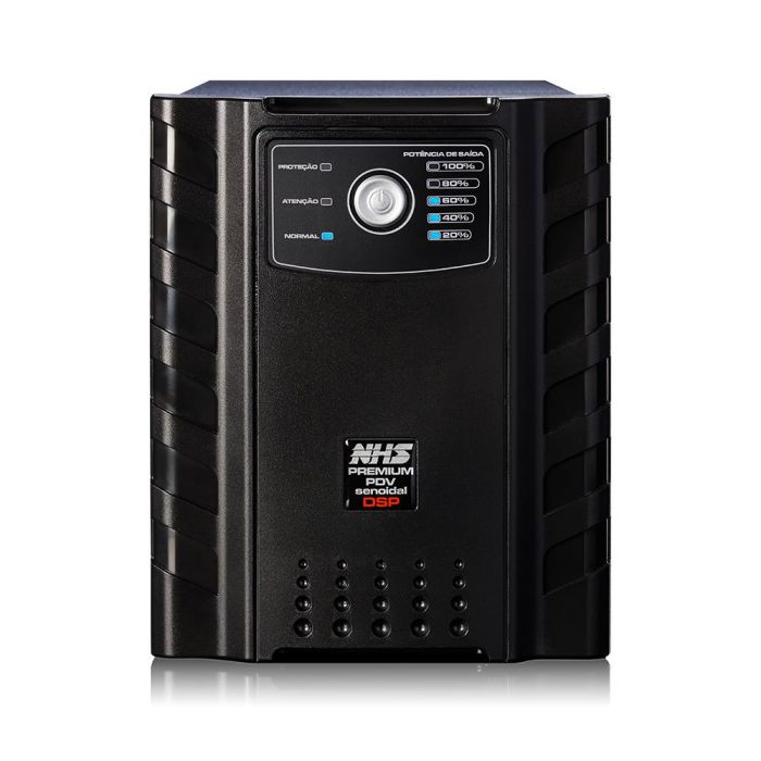 Nobreak NHS Premium Senoidal 2000VA E.Bivolt S. 120V/220V via Jumper Interno selada 6 x 7Ah USB – 91.B0.020300