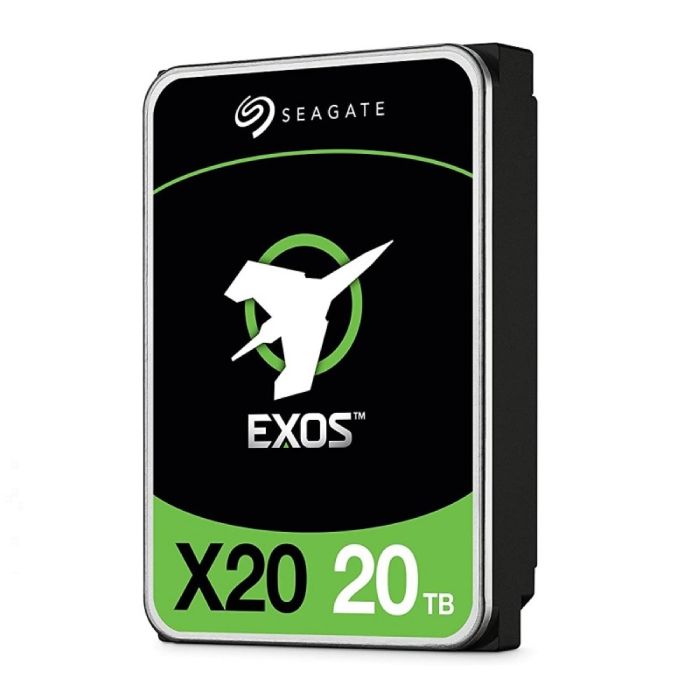 HD Servidor Seagate Exos X20 20TB SAS 12GB/s 7200RPM 256MB 512N 4KN 3,5'' – ST20000NM002D
