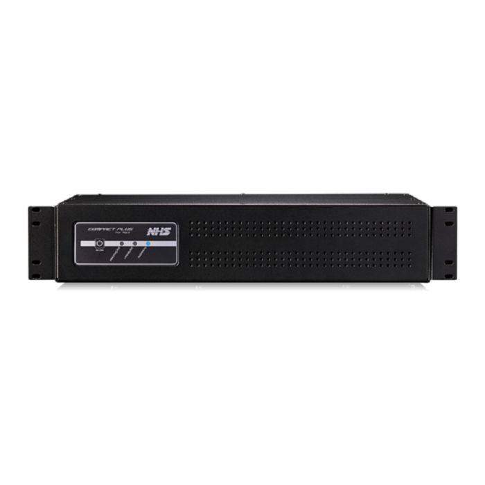 obreak NHS Compact Plus III 1200VA Rack 2U E. Bivolt S. 220V ou 120V (jumper interno) Bat Seladas. 2x7Ah (sem trilho) – 90.C1.012401