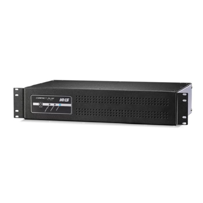 Nobreak NHS Compact Plus III 1200VA Rack 2U E. Bivolt S.120V ou 220V (via jumper interno) Bat. Selada 2x7Ah – 90.C1.012400