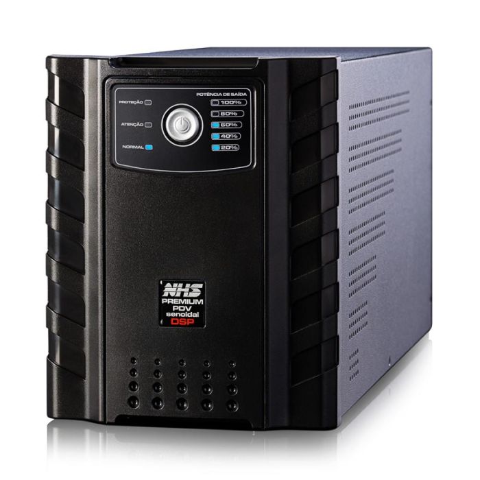 Nobreak NHS Premium PDV Senoidal 1500VA E.Bivolt S.120V/220V (jumper interno) bat. seladas 4 x 7Ah USB – 91.B1.015000