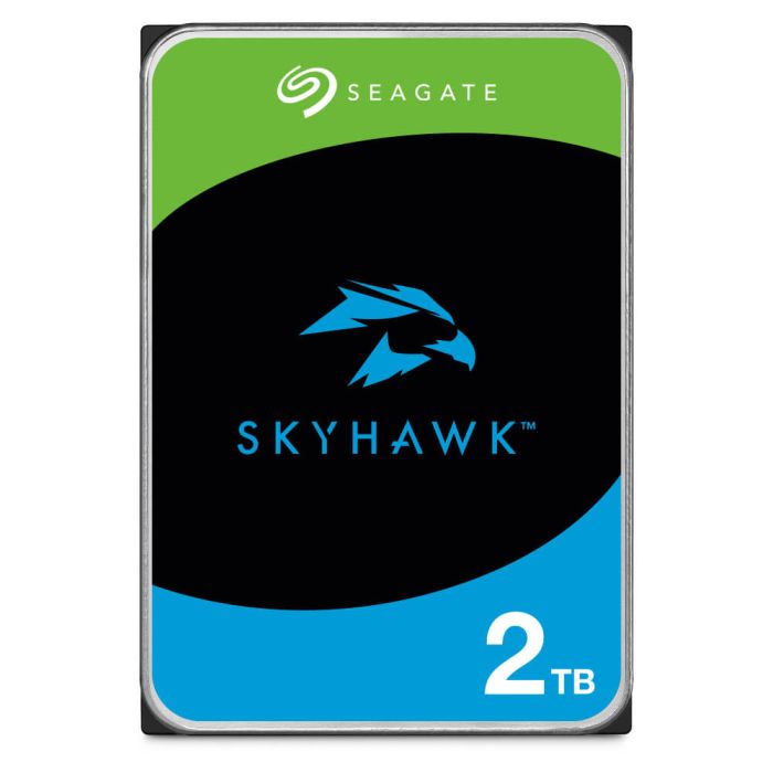 HD para Desktop Seagate SkyHawk Surveillance 2TB SATA6 5400RPM 256MB 3.5"