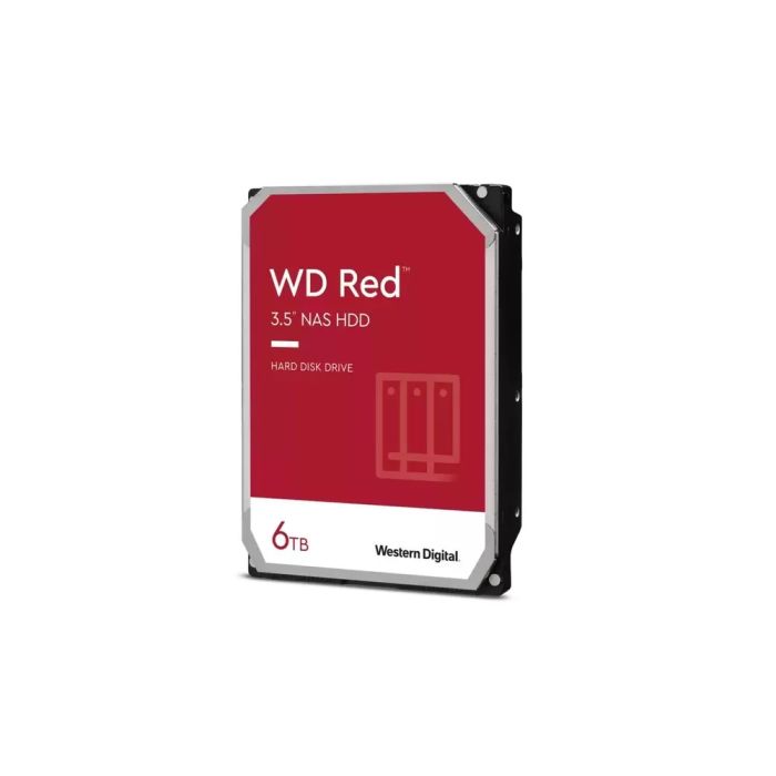 HD para Desktop Western Digital RED Plus 6TB NAS SATA6 5400RPM 256MB 3,5"