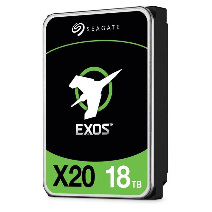 HD Servidor Seagate Exos X20 18TB SAS 12GB/s 7200RPM 256MB 512E 4KN 3.5" – ST18000NM000D