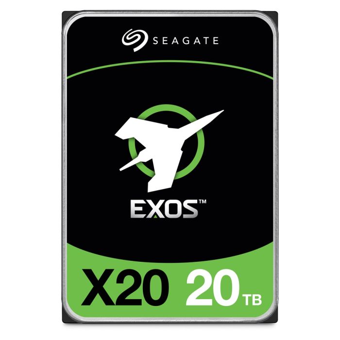 HD para Servidor Seagate Exos X20 20TB SATA 6GB/s 7200RPM 256MB 512E 4KN 3.5"