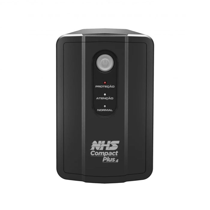 Nobreak NHS Compact Plus 4 Senoidal 1400VA Entrada Bivolt Saída 120V ou 220 (Jumper Interno) Baterias 2x9Ah ENG – 91.B0.A01401