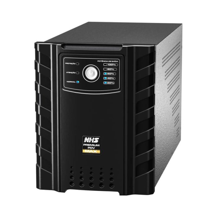 Nobreak NHS Premium PDV MAX 2200VA E.Bivolt S.120V/220V Conf. Bat 2x17Ah/24V USB 8 tomadas – 90.D0.022400