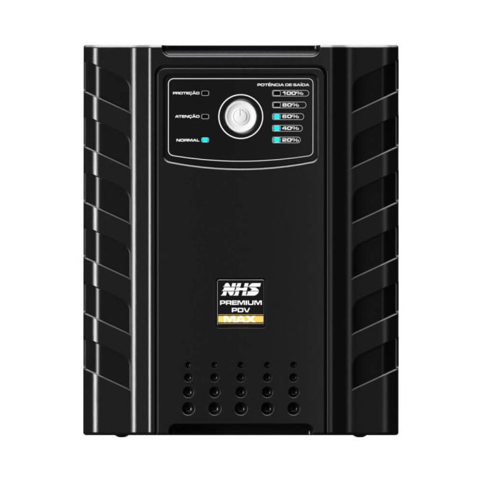 Nobreak NHS Premium PDV MAX 2200VA E.Bivolt S.120V/220V Conf. Bat 2x17Ah/24V USB 8 tomadas – 90.D0.022400