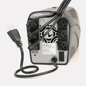 Nobreak Ragtech Easy Way GT 1400VA Entrada Trivolt Saída 115V Bat 1x7Ah 6 Tomadas C/ Engate e USB