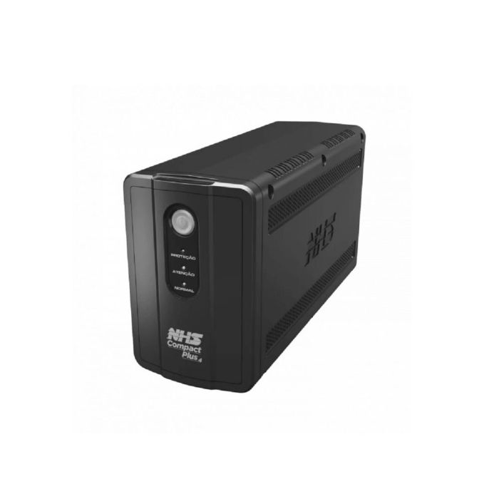 Nobreak NHS Compact Plus 4 1400VA Ent. Bivolt S.120V ou Conf 220V Bat 2x7Ah/24V USB ENG – 90.C1.B01403